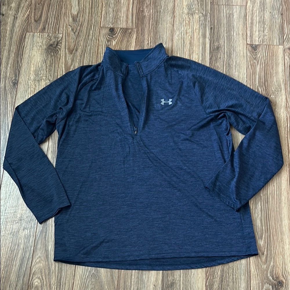 Under Armour Dark Blue Quarter Zip pullover